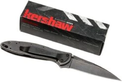 Kershaw Leek 1660BLKW Plain Edge, Noir -Rabais Couteaux Soldes KE1660BLKW 09 kershaw leek ke1660blkw 09