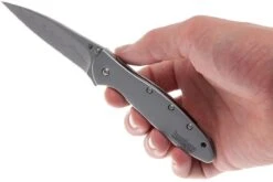 Kershaw Leek 1660CB Composite Blade, Gris -Rabais Couteaux Soldes KE1660CB 08 kershaw leek ke1660cb 08