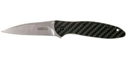 Kershaw 1660CF Leek Carbonfiber CPM154 Couteau De Poche, Ken Onion Design