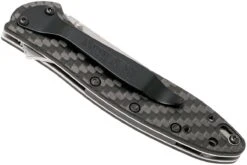 Kershaw 1660CF Leek Carbonfiber CPM154 Couteau De Poche, Ken Onion Design -Rabais Couteaux Soldes KE1660CF 04 kershaw ke1660cf 04