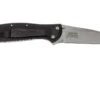 Kershaw Leek 1660SWBLK Stonewashed, Noir -Rabais Couteaux Soldes KE1660SWBLK 01 kershaw leek ke1660swblk 01