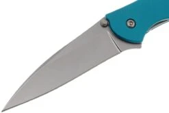 Kershaw Leek 1660TEAL Plain Edge, Vert D'eau -Rabais Couteaux Soldes KE1660TEAL 03 kershaw leek ke1660teal 03