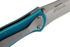 Kershaw Leek 1660TEAL Plain Edge, Vert D'eau -Rabais Couteaux Soldes KE1660TEAL 06 kershaw leek ke1660teal 06
