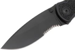 Kershaw 1670GBBLKST Blur Black En Partie Cranté 14 Kershaw 1670GBBLKST Blur Black En Partie Cranté -Rabais Couteaux Soldes KE1670GBBLKST 03 kershaw blur ke1670gbblkst 03