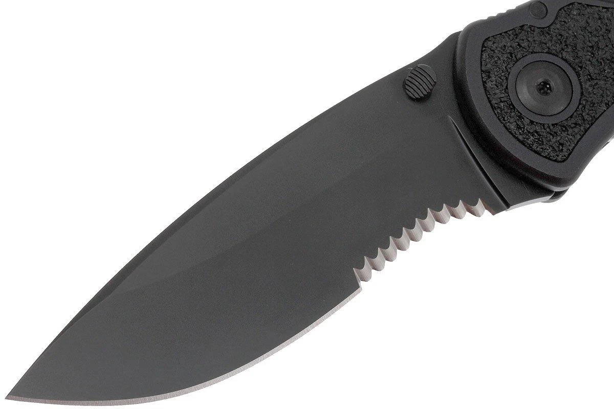 Kershaw 1670GBBLKST Blur Black En Partie Cranté 5 Kershaw 1670GBBLKST Blur Black En Partie Cranté - Image 3