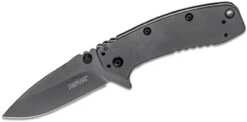 Couteau Kershaw Cryo II A/O Lame 8Cr13MoV Titane Manche Acier/Titane KS1556TIX - Free Shipping