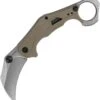 KS2064TANSW Couteau Kershaw Outlier Karambit Tan A/O Lame Acier 8Cr13MoV - Livraison Gratuite 1 KS2064TANSW Couteau Kershaw Outlier Karambit Tan A/O Lame Acier 8Cr13MoV - Livraison Gratuite -Rabais Couteaux Soldes KS2064TANSW zoom