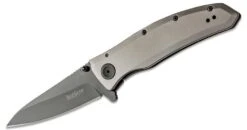 Couteau Kershaw Grid A/O Lame Acier 8Cr13MoV Manche Métal/Titane KS2200X - Free Shipping