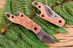 Couteau Kershaw Cinder Copper Acier 3Cr13 Manche Copper KS1025CUX - Livraison Gratuite
