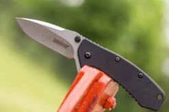 Couteau Kershaw Cryo A/O Lame Acier 8Cr13MoV Manche G-10 KS1555G10 - Free Shipping