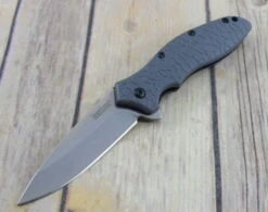 KS1830GRYSW Couteau Kershaw Oso Gray A/O Lame Acier 8Cr13Mov - Livraison Gratuite