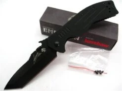 Couteau Tactical Kershaw Emerson CQC-8K Tanto Framelock Clip KS6044TBLK - Livraison Gratuite