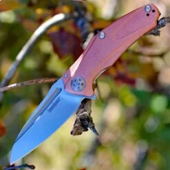 Couteau Kershaw Natrix Copper Lame Acier D2 KS7006CU - Livraison Gratuite